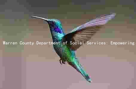 Warren County Department of Social Services: Empowering Communities through Innovative Programs and Collaborative Efforts