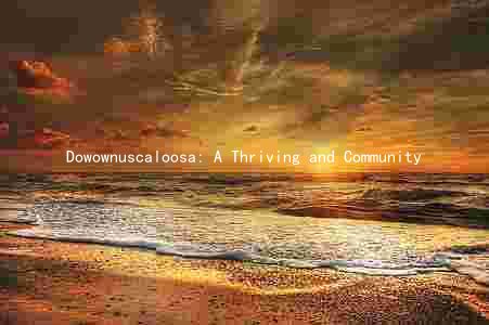 Dowownuscaloosa: A Thriving and Community