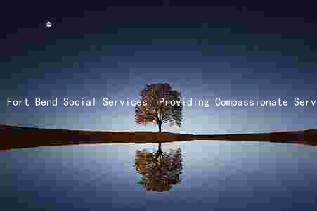 Fort Bend Social Services: Providing Compassionate Services, Overcoming Challenges, and Making a Difference