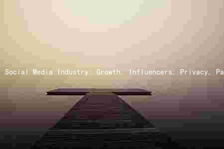 Social Media Industry: Growth, Influencers, Privacy, Pandemic, and Innovations