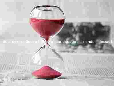 Boulder's Social Media Landscape: Trends, Impact of COVID-19, Popular Platforms, Community Engagements, and Risks